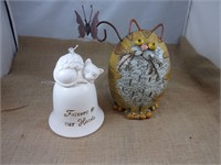 Resin & Metal Cat/Ceramic Cat Bell