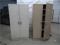 2 Steel Cabinets