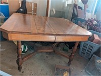 Antique wooden Dining Table & four Chairs
