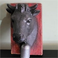 WALL HANGING COW W BELL
