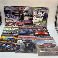 Racing magazines