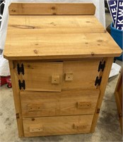 Custom Wooden Side Table