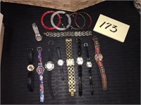 Vintage Watch & Bracelet Lot