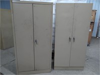 2 Steel Cabinets