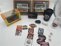 Harley Davidson items/decor