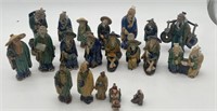 Asian Mud Men Style figurines