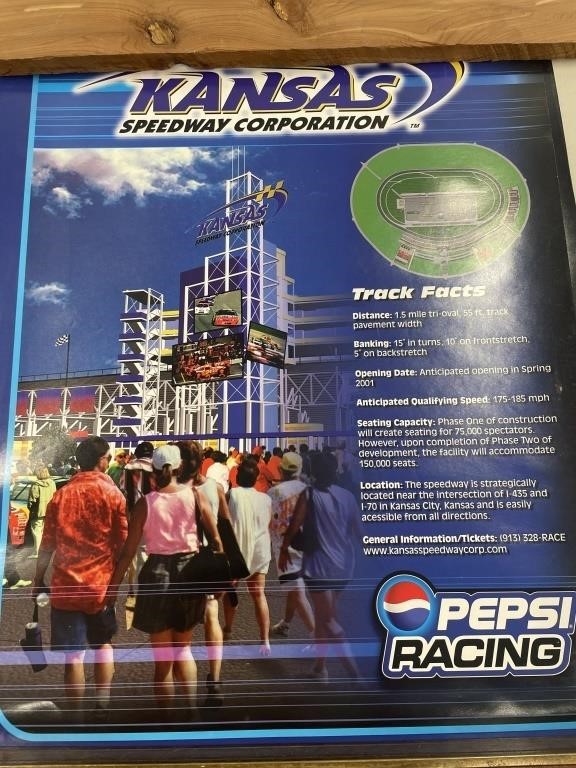 NASCAR Speedway Advertising Posters
