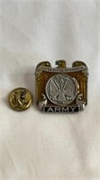 EARLY COMMEMORATIVE USA ARMY PIN