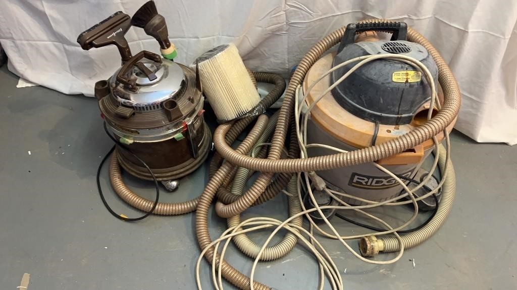TWO MISCELLANEOUS VACUUMS
