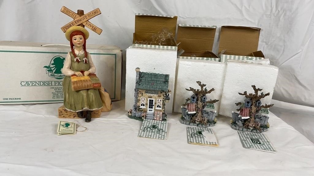 ANNE OF GREEN GABLES FIGURINES