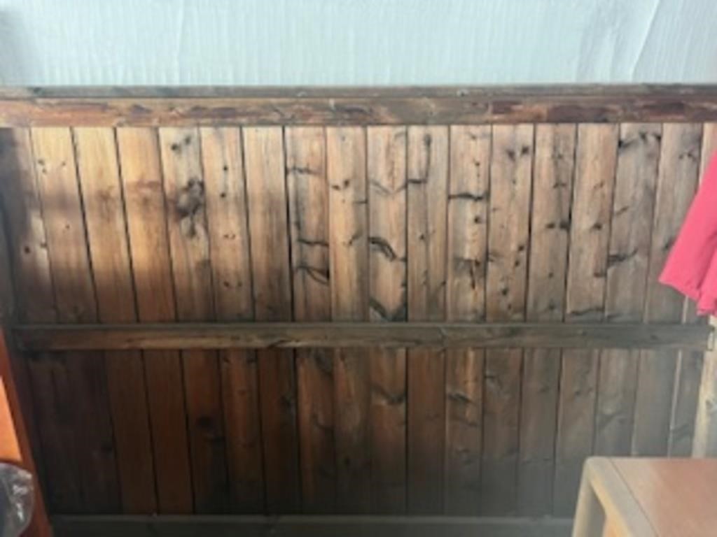 Wood Fence Section Approx. 8ft x 6ft