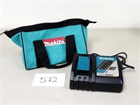 Makita DC18RC Battery Charger & Soft Case
