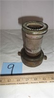 Vintage Solid Brass Fire Hose Nozzle