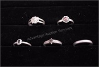 Size 8 Sterling Rings