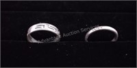 Size 10.5 Sterling Rings