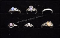 Size 6 Sterling Rings