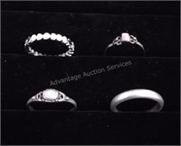 Size 8.5 Sterling Rings