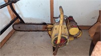Vintage Lombard Chain Saw