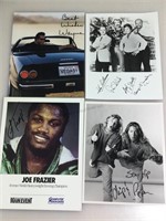 Signed Celebrity/Sports 8x10 Photos. Joe Frazier,