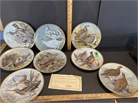 Game Birds of the World collector plates