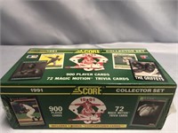 1991 SEALED SCORE COLLECTOR SET BASEBALL CARDS