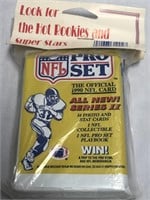 NIP 4- WAX PACKS OF 1990 NFL PRO SET CARDS