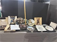 Lot of Norman Rockwell collector plates and