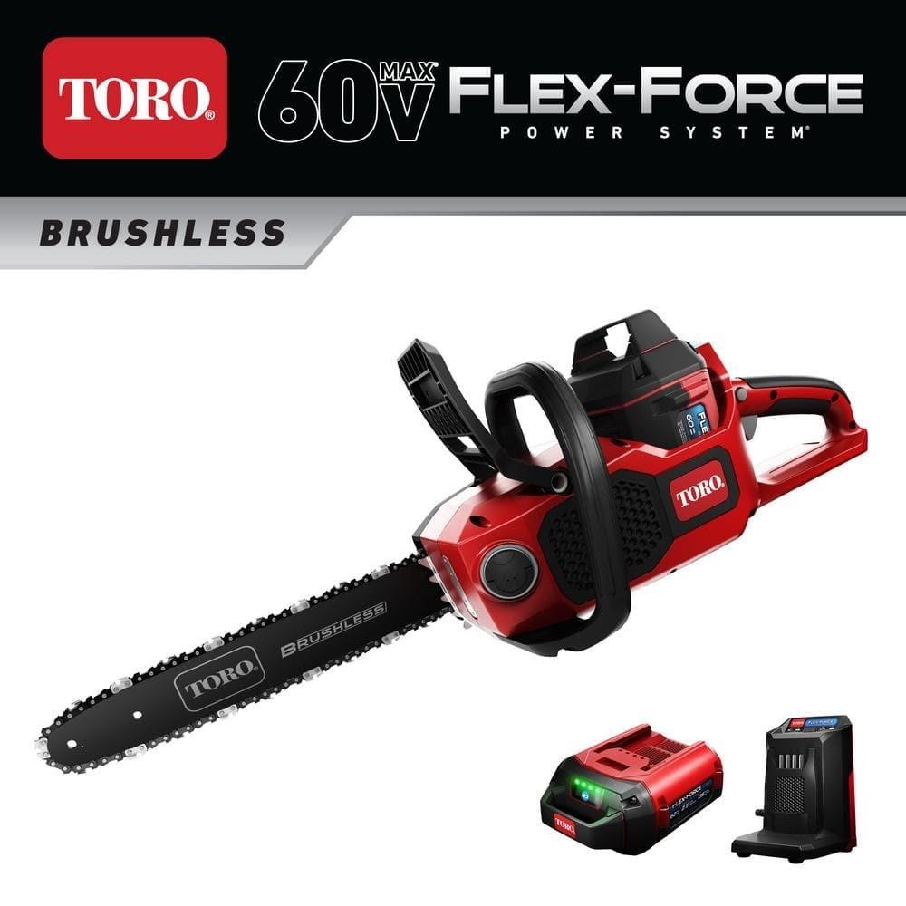 Flex-Force 16in. 60V Max Chainsaw + Charger