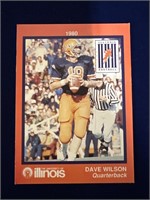 ILLINOIS FOOTBALL 1980 DAVE WILSON 18