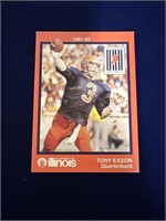 ILLINOIS FOOTBALL 1981-82 TONY EASON 8