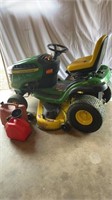 JOHN DEERE RIDE-ON LAWN MOWER 48" CUT