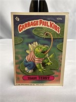1986 TOPPS TOADY TERRY 109A GARBAGE PAIL KIDS