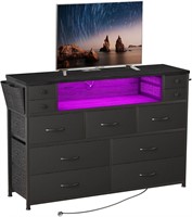 11 Dresser TV Stand (Black)