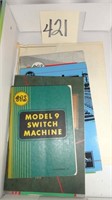 Booklet Lot – Model 9 Switch Machine / G R S