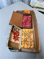 2 sets of bakelite Dominos