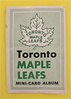 Toronto Maple Leafs 1969-70 OPC Team Booklet