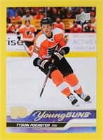 Tyson Foerster 2023-24 UD Young Guns Rookie Card