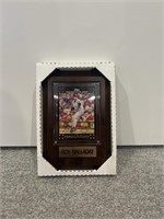 Roy Halladay card on plaque