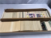2- BOXES OF MOSTLY BASEBALL CARDS BUT A FEW