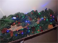 Improvements Lighted garland  9'l