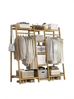 CLOTHING RACK COAT CLOTHES HANGING HEAVY DUTY