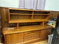 SOLID TEAK BUFFET /HUTCH-60X87X21"