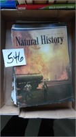 Natural History Magazines – 1958 1959 1961