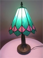 A Custom Crafted Leaded Glass Lamp