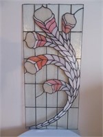 A Custom Crafted Leaded Glass Panel