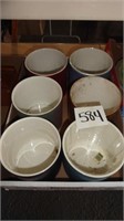 (6) Ceramic Vases