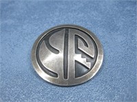Vtg. Sterling Silver Tested N/A Pin