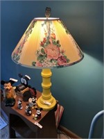 Yellow Decorator Lamp