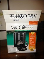 Mr. Coffee 4 cup coffee maker NIB