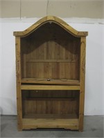 54"x 26"x 92" Solid Wood TV Armoire Mexico